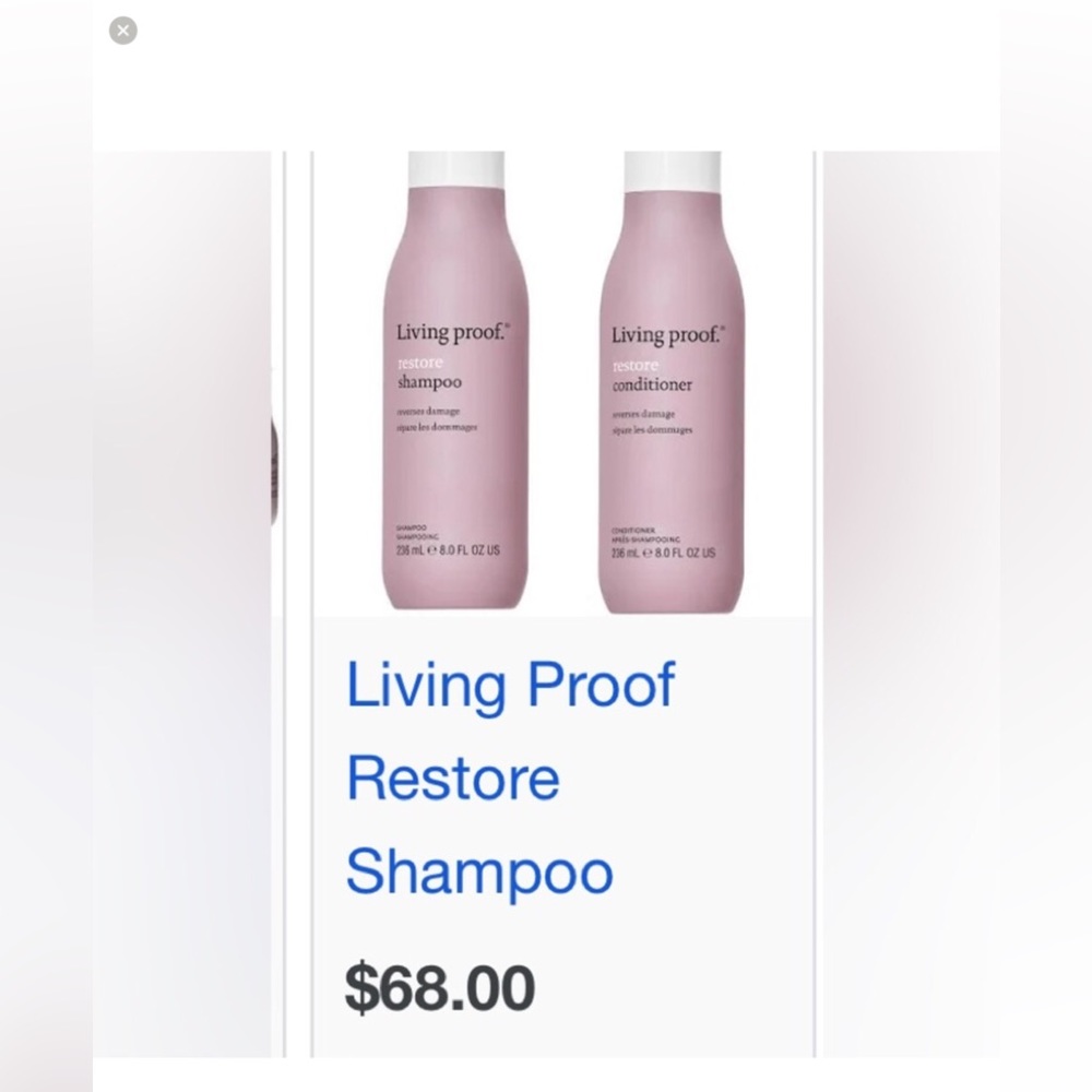 New 1 set living proof shampoo and conditioner